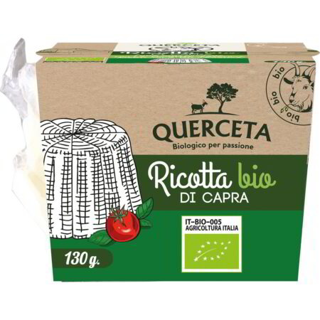Ricotta di capra. Querceta. 130 gr
