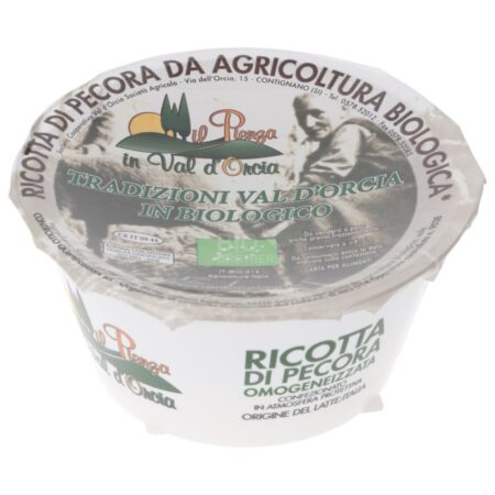Ricotta di pecora. Val d'Orcia. 150 gr