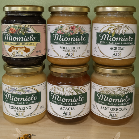 Miele biologico 500 gr