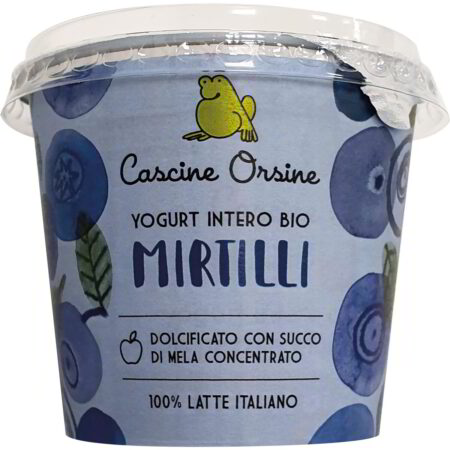 Yogurt intero al mirtillo Cascine orsine