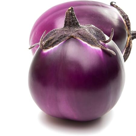 Melanzane tonde viola